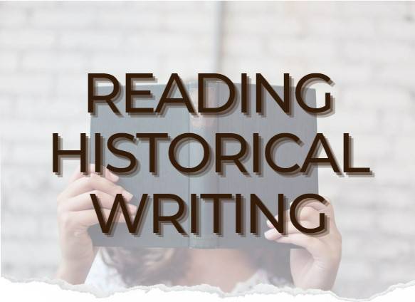 link to reading historical writing